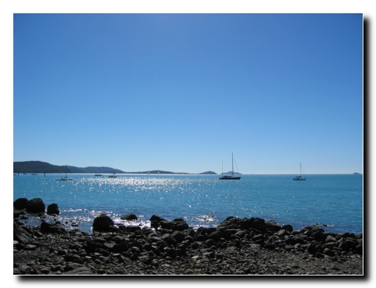 40 Zurueck in Airlie Beach